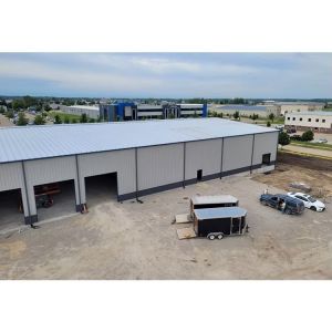 Modern Design Industrial-Style Fast Assembly Steel Building for Warehouse