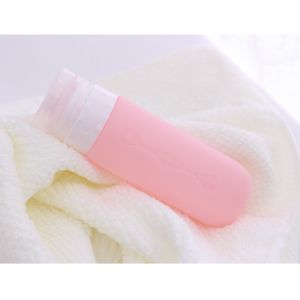Squeezable Shampoo Cosmetic Silicone travel bottles set pack 7 pieces