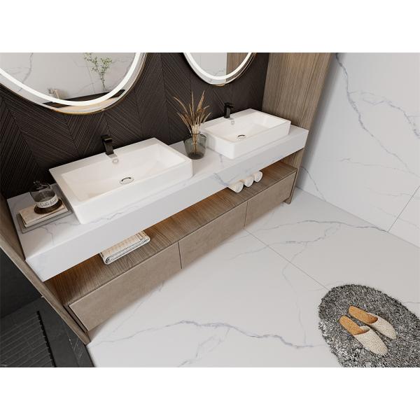 Buy Acid-Resistant Carrara Matt Sintered Stone Slab 1420x2700mm at wholesale prices