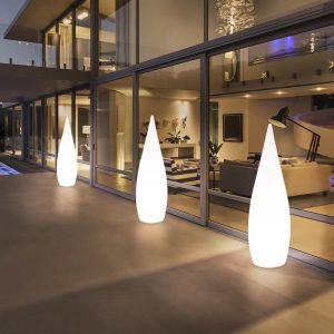Plastic Glow Lights Led Floor Lamp For Outdoor Garden Party Decoration
