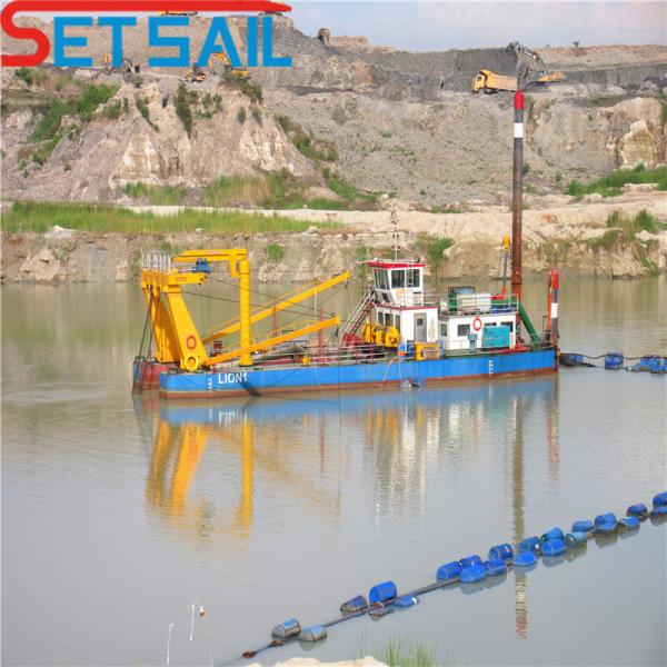 Long Service Cutter Suction Mud Ship with Depth Sounder Meter