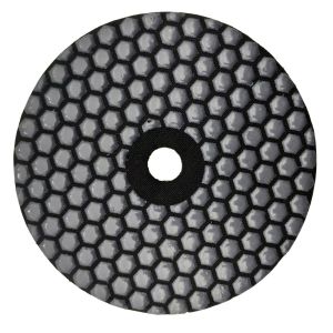 Round Diamond Tools 3 Steps Dry/Wet Flexible Polishing Pads with Good Performanc