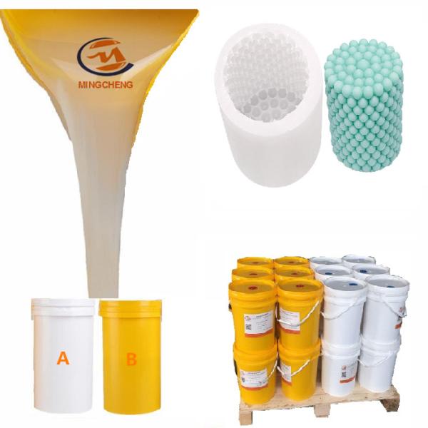 High Tensile Strength 3.8-4.0 Mpa after 24 h Platinum Silicone Rubber for Magic Ball Candle Silicone Mold
