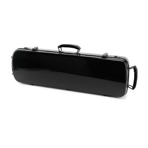Waterproof Violin hard Case With Key Lock Soft Velvet Interior Leather Handle