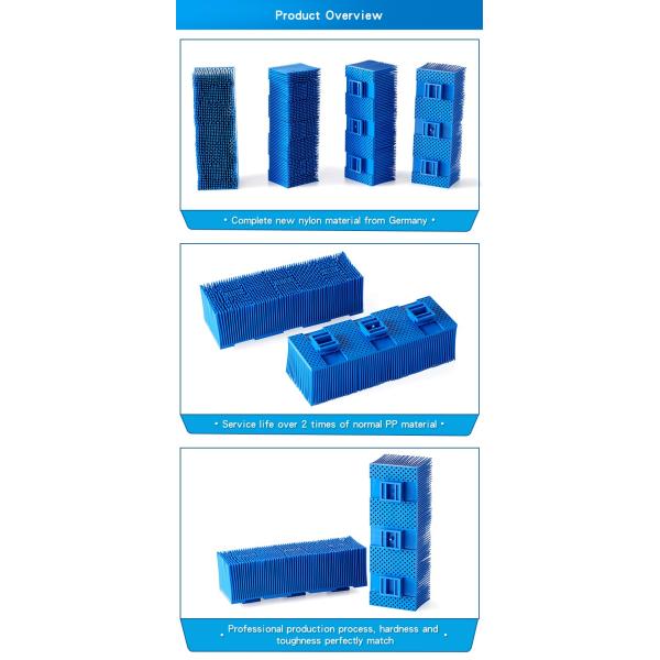 49442 Nylon Bristles Block Bristle Brushes For Kuris Dark Blue