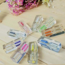 Transparent 2 Minute Hour Glass Timer , Childrens Sand Timer Hourglass