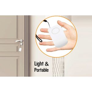 Quality Lightweight 108g House Security Alarm , Wireless Vibration Security Alarm for sale