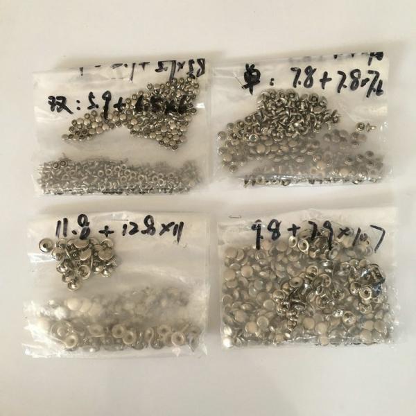 wholesale double cap single cap cheap metal jeans rivet for shoes bag clothing