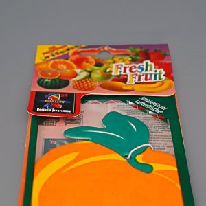 Fresh Fruit Fragrance Hanging Paper Air Freshener For Restaurant