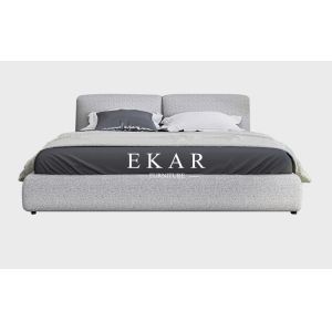 Wooden Bed Frames Embedded Double Bed Designs in Wood