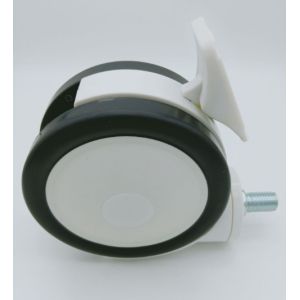 medical caster locking wheels polyurethane casters medical supply 4 inch