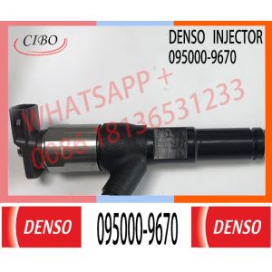 Hot selling Diesel nozzle assembly common rail injector 095000-9670 for common