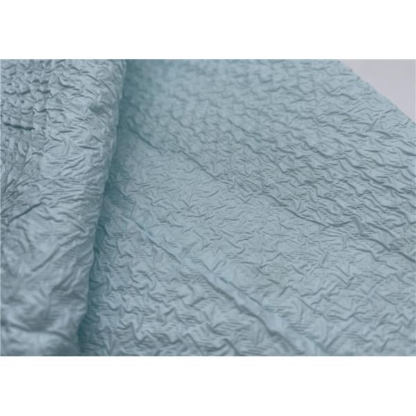 Buy Recycled 380T Nylon Wrinkle Down Jacket Fabric  Double Layer at wholesale prices