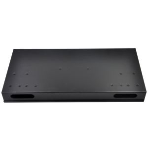 48 Ports 19inch Rack Mount Termination Box with Fiber Optic Patch Panel and 24