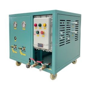 4hp Low Pressure Refrigerant Recovery Machine R123 Charging Filling Machine