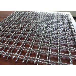 Quality 20x20mm Openning Galvanized Square Stainless Steel Crimped Wire Mesh for sale