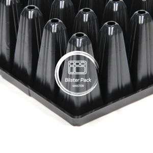 50 Cell Plastic Germination Trays Durable Seed Starter Plug Tray for Efficient