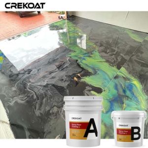 Residential Metallic Floor Coating Long Lasting Resistance To Wear