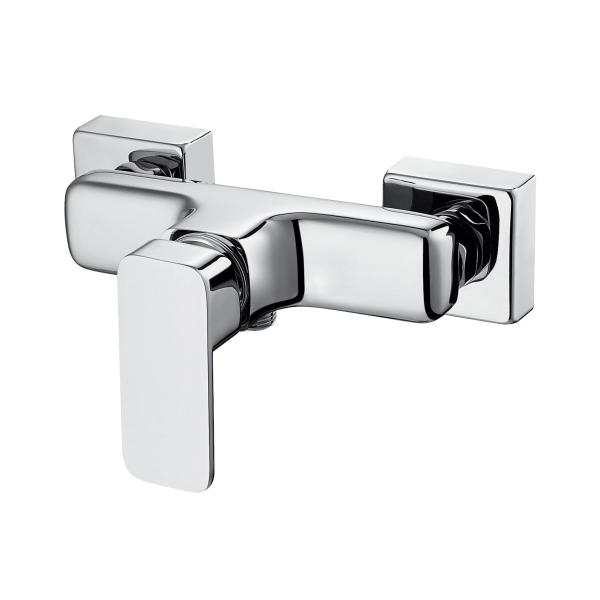 Buy Electroplating Classic Chrome Shower Mixer Faucet Dirt Resistant at wholesale prices