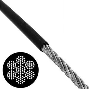 1000FT 316 Stainless Steel Cable 3 16 Inch 7x7 For Long Lasting Railing