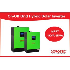 Quality 3KVA 4000W Hybrid On Off Grid Solar Power Inverters with 80A MPPT Controller for sale