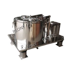 Top Discharge Vertical Basket Centrifuge For Alcohol Extraction