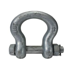 US Type Steel Drop Forged Galvanized Screw Pin Anchor Shackle