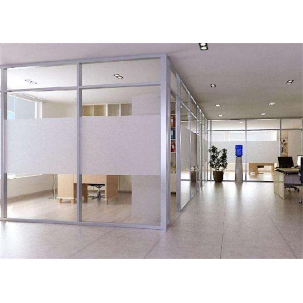 Custom Size Frosted Shower Glass / Acid Etched Glass Panels For Living Room