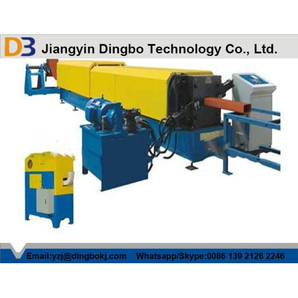 380V 50Hz 3 Phase Square Channel Pipe Roll Forming Machine With Cutting