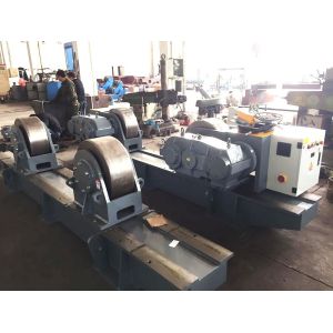 Grey 500T Bolt Adjustment Pipe Welding Rotator Steel Wheel/ Tank Turning Rolls