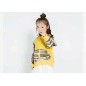 Colorful Kids Girls Clothes Kids Hooded Jacket With Dinosaur Angle Kangaroo