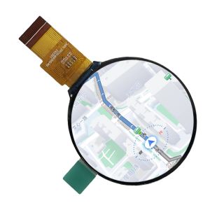 Transmissive Circular TFT Display Round LCD Screen 1.6 Inch 360cd/M2