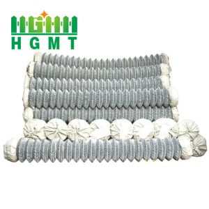5 Foot Galvanized Boundary Wire Mesh Plastic Coated Chain Link Fence Roll