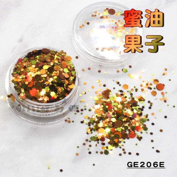 Makeup Chunky Mix Rainbow Face Glitter Powder Polyester Pet Friendly OEM