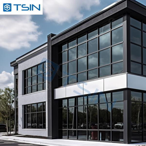 Large Span Q235B C Z Section Prefab Steel Warehouse Buildings For Warehouse