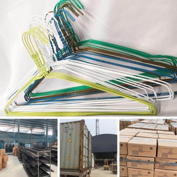 Customized Color Dry Cleaner Hanger Tear Resistance For Laundry Factories
