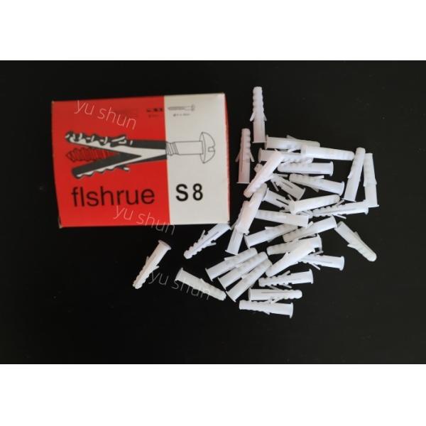 Nylon PP PE Plasterboard Plastic Fixings Screw Wall Nail Plugs Anchor