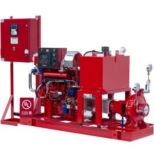 Fire Fighting Centrifugal Fire Pump 750 GPM@195PSI For Oil Repositories