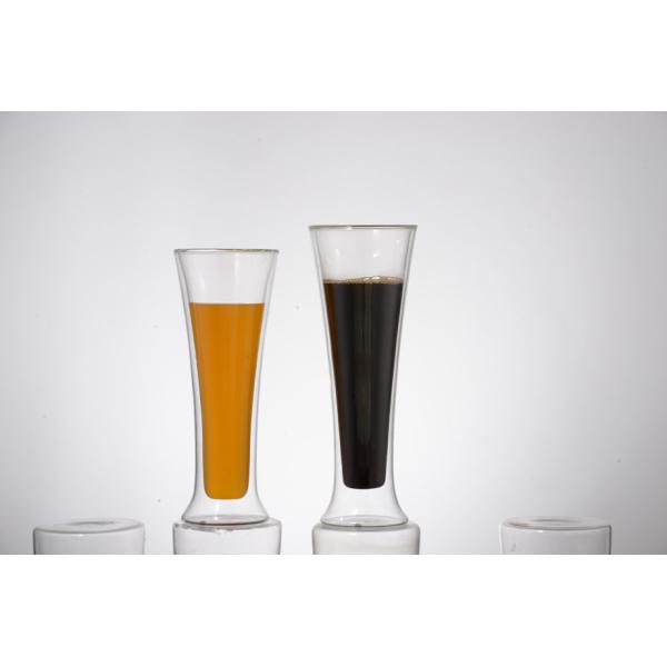 Buy Double wall glass, Heat-resistant  glass cup, borosilicate glass, Espresso, Latte, Cappuccino cup at wholesale prices