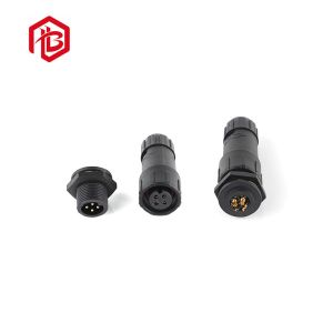 Quality M14 Panel Mounting Front Lock Rear Lock Outdoor Lighting Nylon Aviation Male And Female Butt Waterproof Plug for sale