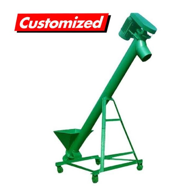 Customizable Stainless Steel Inclined Screw Conveyor for Customized Automatic