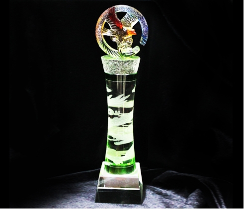 Buy Top Grade  Crystal Trophy at wholesale prices