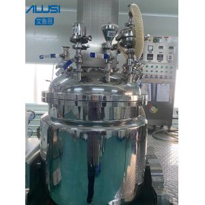 Vacuum Homogeneous Lifting Emulsifier Mixing Machine 500L Liquid Medicine Mixer