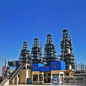 Quicklime Calcination Equipment , Vertical Lime Kiln Superior Performance