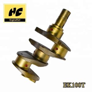 Durable Hino Truck Parts , Truck Engine Diesel Engine Crankshaft EK100T