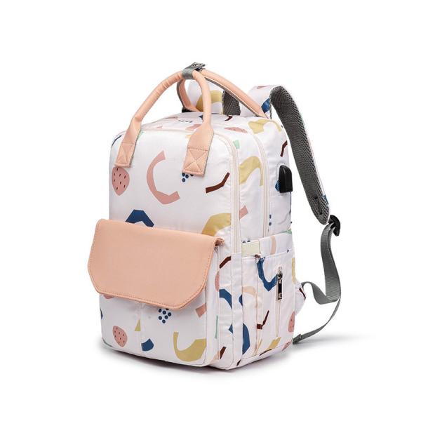 New Print Multi-function Baby Care Backpacks Waterproof Mommy Outdoor Travel