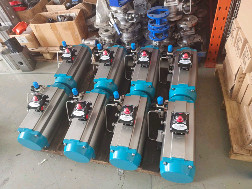 double acting pneumatic actuator