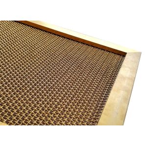 Quality Frame Edge Architectural Wire Mesh For Interior &amp; Exterior Building Decoration for sale