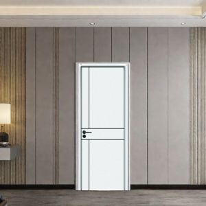 Quality Environmentally Friendly WPC Hollow Door High Moisture Resistance for sale