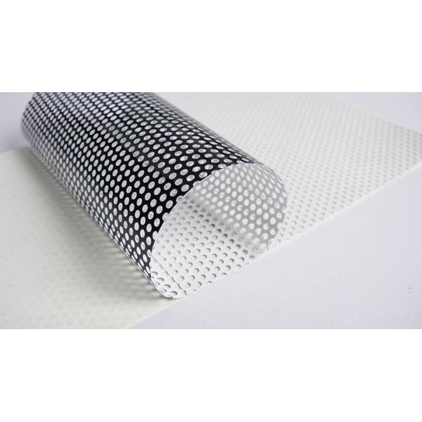 Buy PVC Perforated 140mic One Way Vinyl Window Graphics Window Vinyl Sticker at wholesale prices